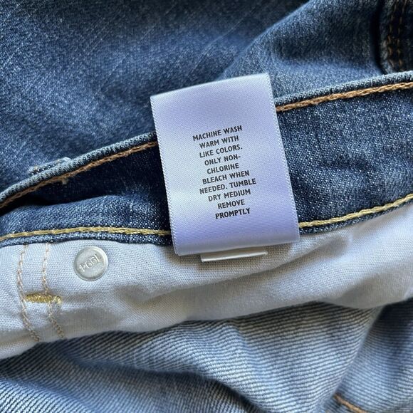 Old Navy the Diva Lowest Rise Skinny Stretch Size 14 Long Blue Denim Jeans - Picture 7 of 7